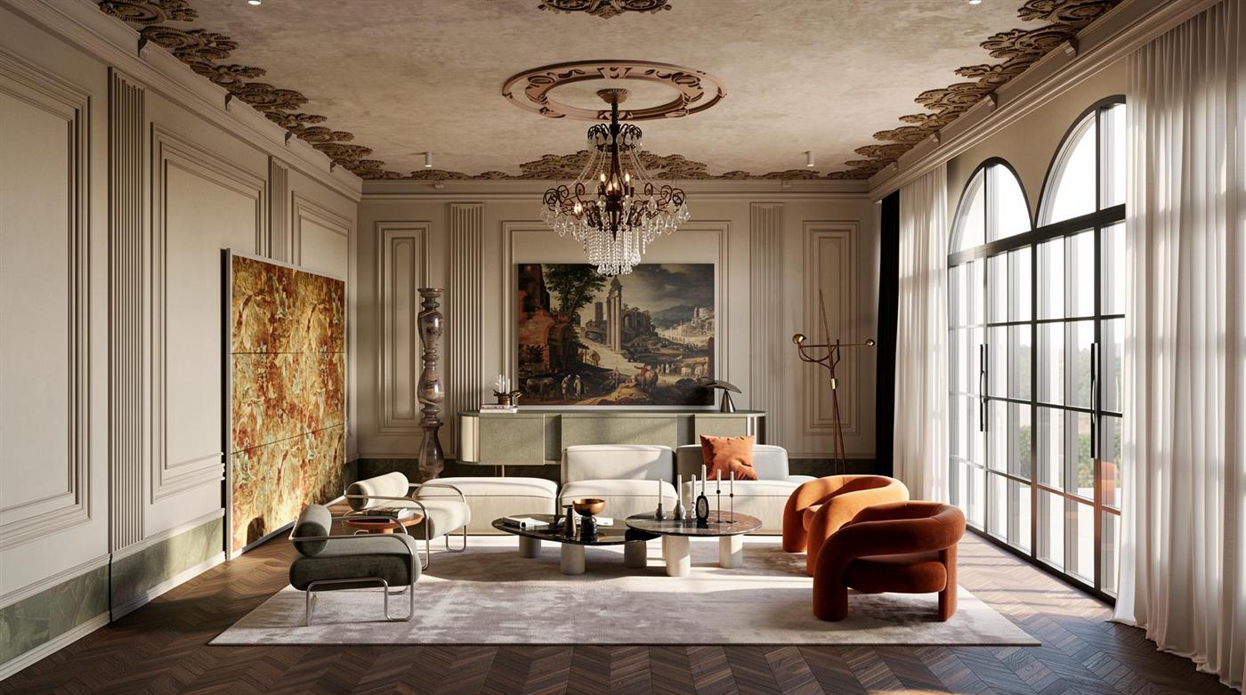 Ivory Milano — ห้องนั่งเล่น